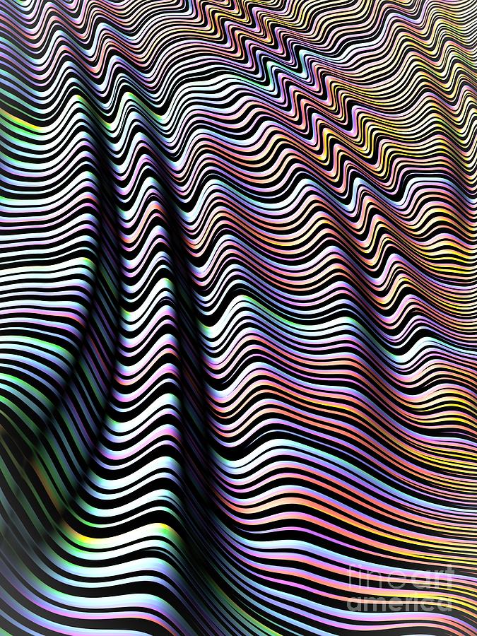 Folded Candy Digital Art