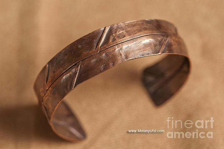 Jewelry Jewelry - Folded Copper Bracelet by Melany Sarafis