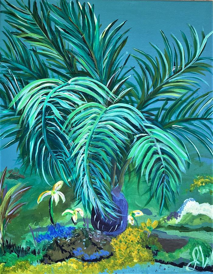 Foliage 2 Painting by Julie Wittwer
