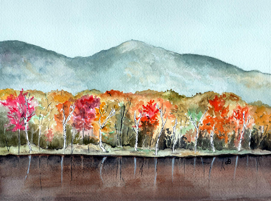 Fall Painting - Foliage by Brenda Owen