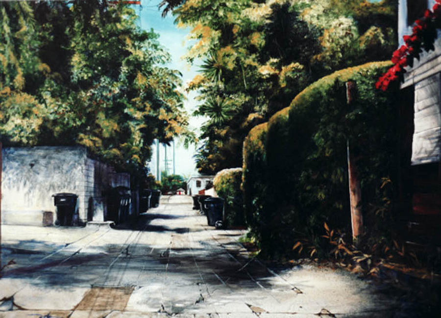 Cityscapes Painting - Foliage by Duke Windsor Cityscapes Painting - Foliage by Duke Windsor