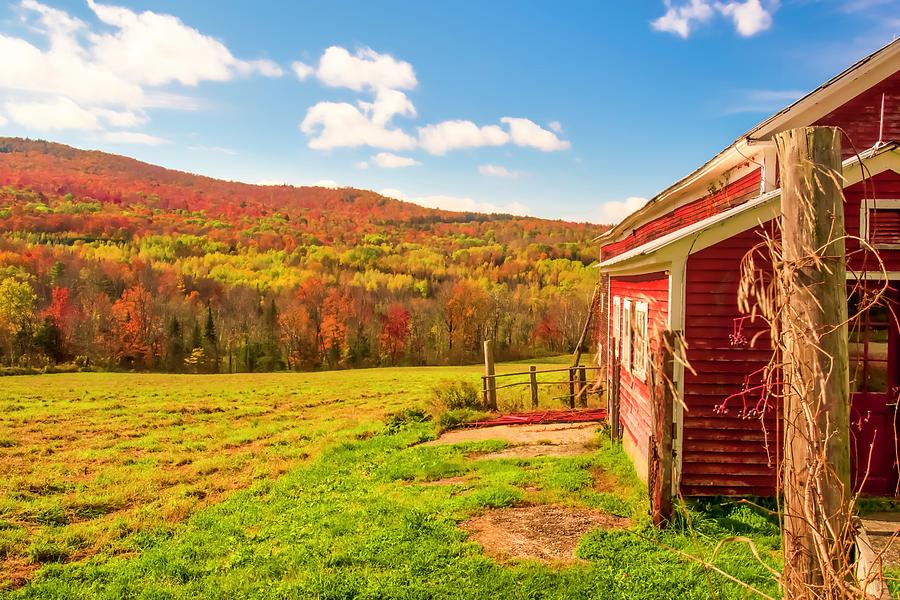 Sugar Hill New Hampshire, fall foliage Photograph by Dylan Brett - Fine ...