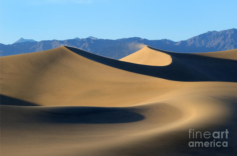 Desert Photograph - Follow the Curves by Michael Dawson