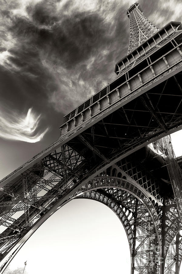 Follow the Eiffel Tower Paris Photograph by John Rizzuto