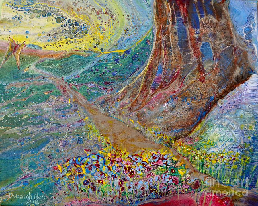 Follow Your Path Painting by Deborah Nell