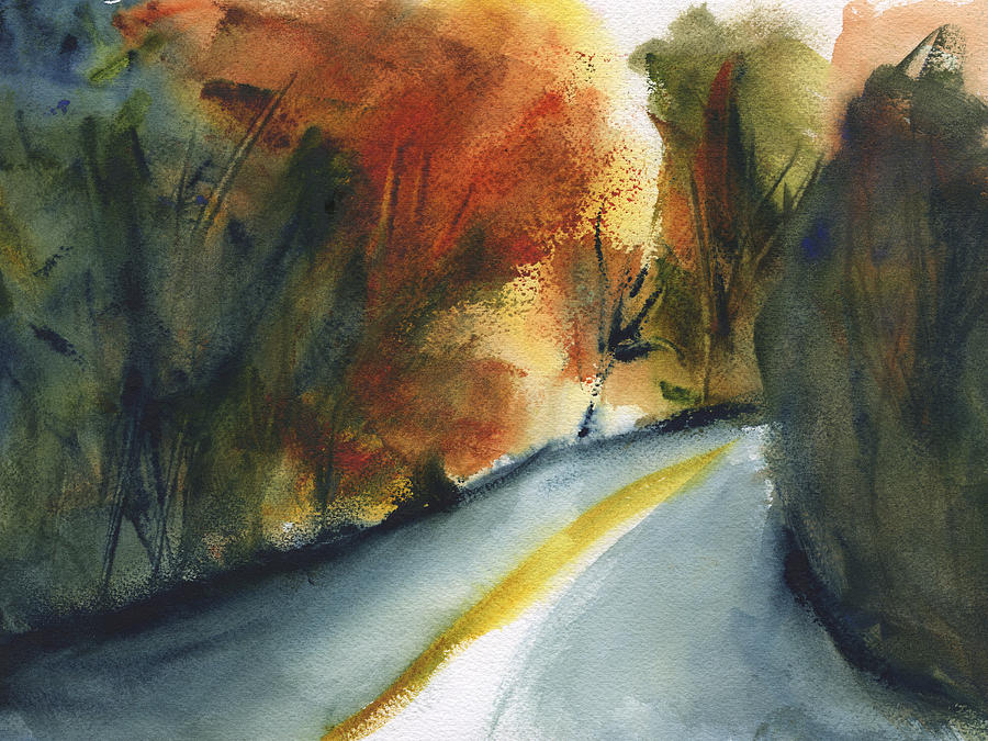 Following Autumn 2 Painting by Frank Bright