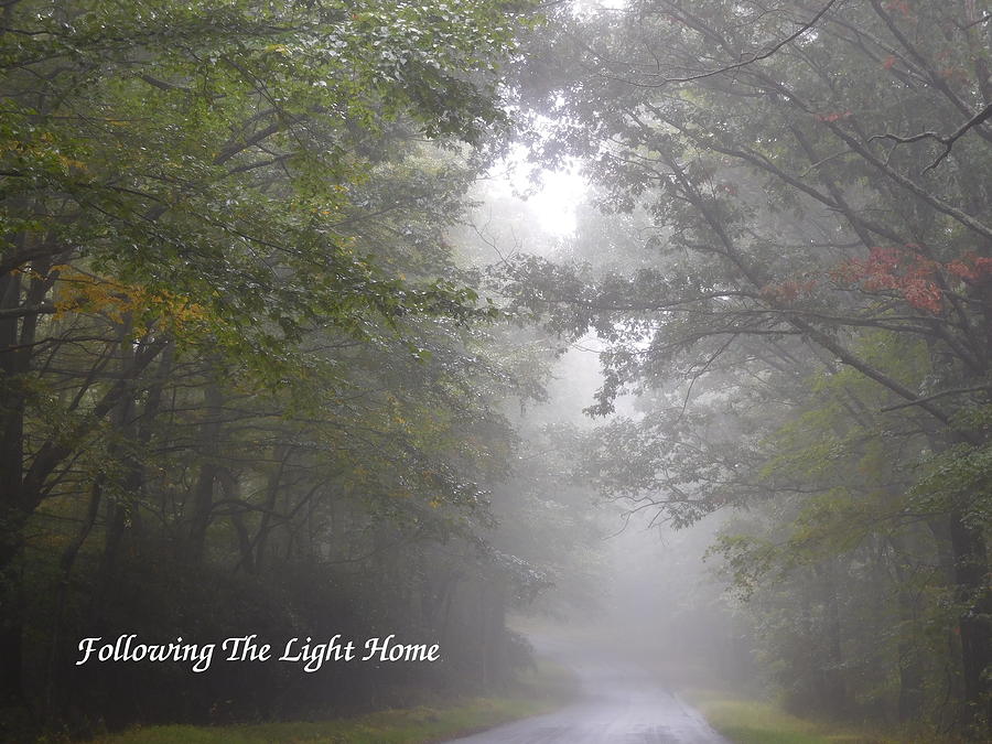 Following The Light Home Photograph by Diannah Lynch