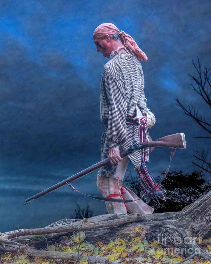 Native American Digital Art - Following the Trail by Randy Steele