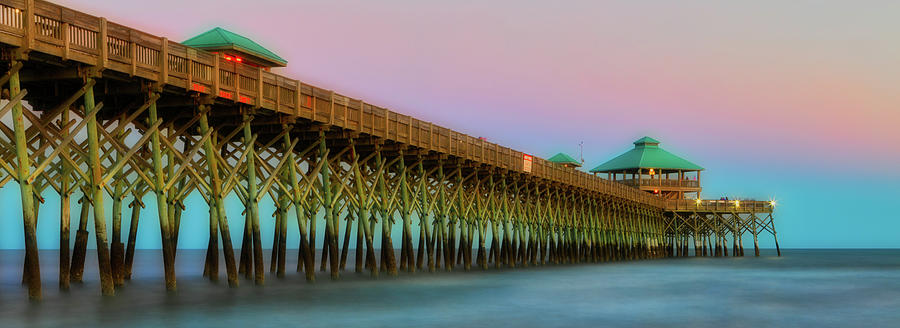 Folly Pier 1 Photograph by Jerry Fornarotto