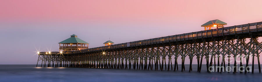 Folly Pier Photograph by Jerry Fornarotto