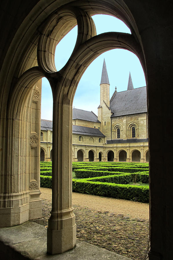 Fontevraud Abbey Photograph by Dave Mills