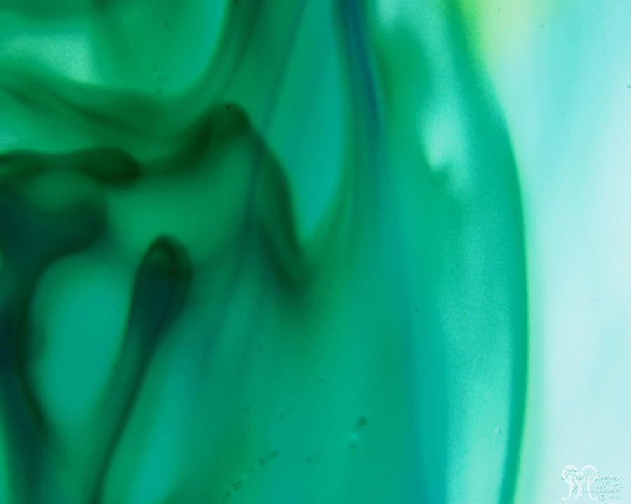 Abstract Photograph - Food Coloring Number 1 by Karen Musick