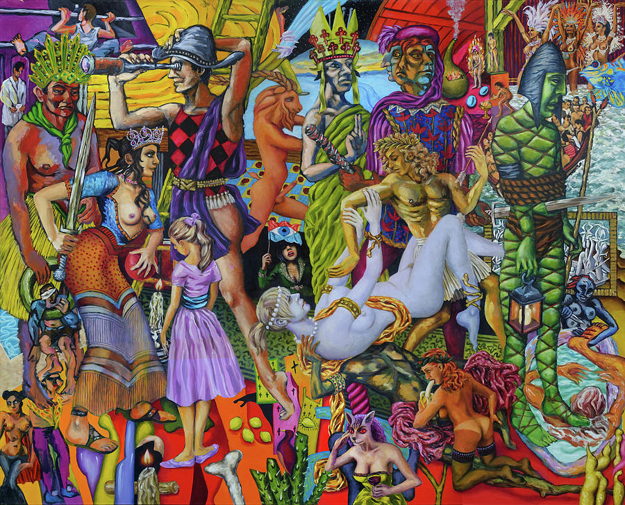 Fools Paradise Painting by Peregrine Roskilly