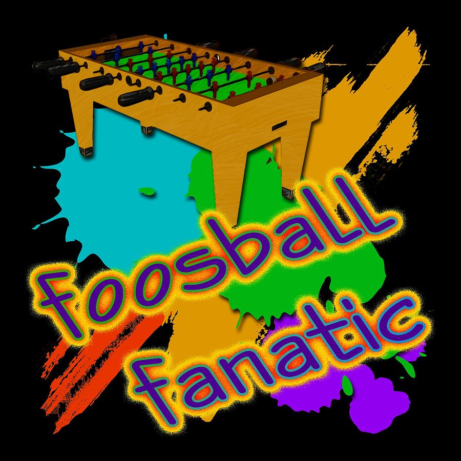 Foosball Fanatic Digital Art by David G Paul