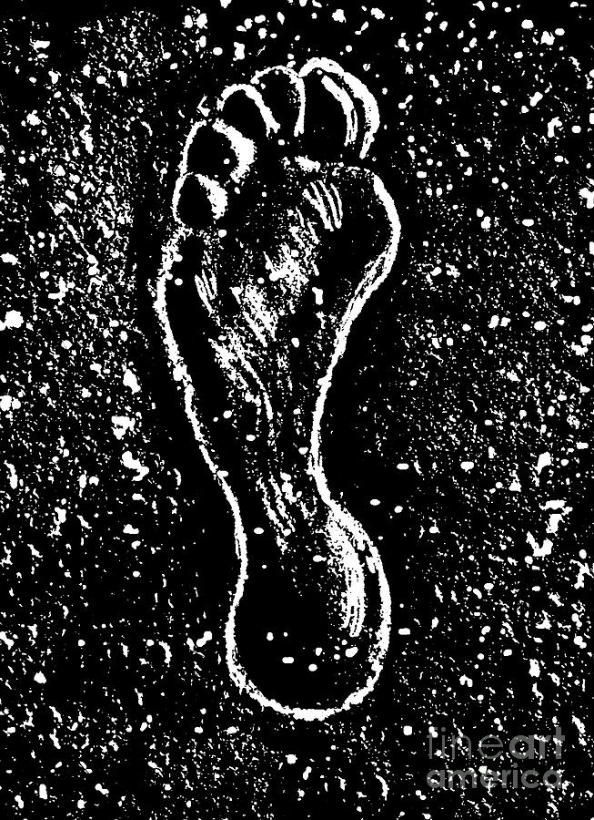 Foot Digital Art by Andrzej Szczerski