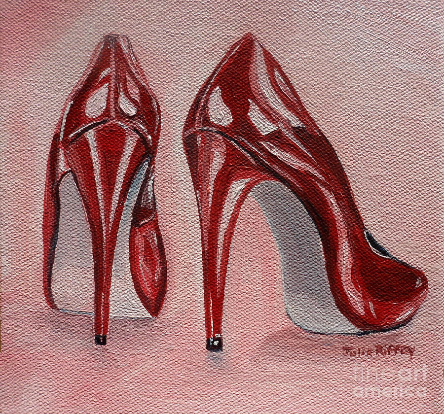 Foot Candy Painting by Julie Brugh Riffey
