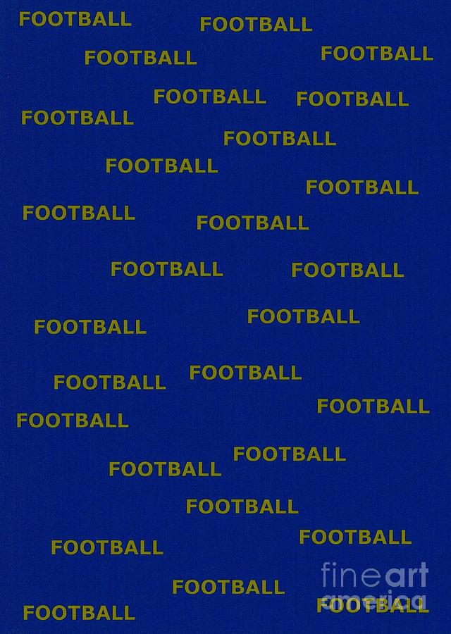 Football Greeting Card Set Photograph