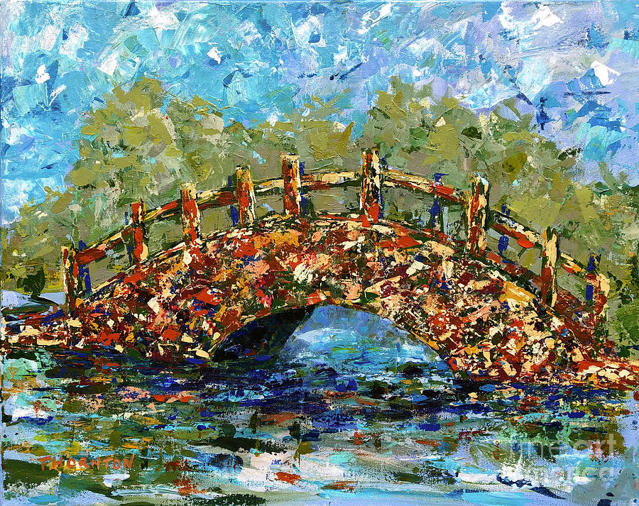 Footbridge Hilo Hawaii by Diane Thornton Footbridge Hilo Hawaii by Diane Thornton