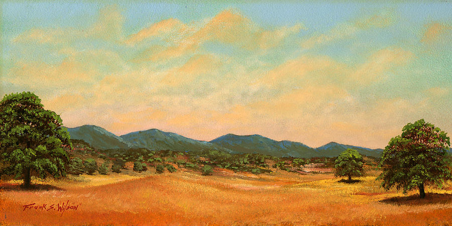 Foothills Painting by Frank Wilson