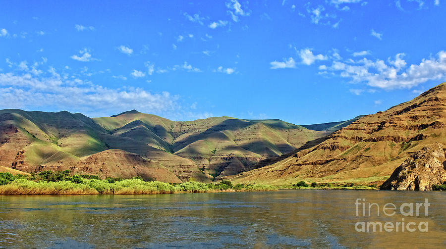 Foothills Shadow In Hells Canyon Photograph by Robert Bales