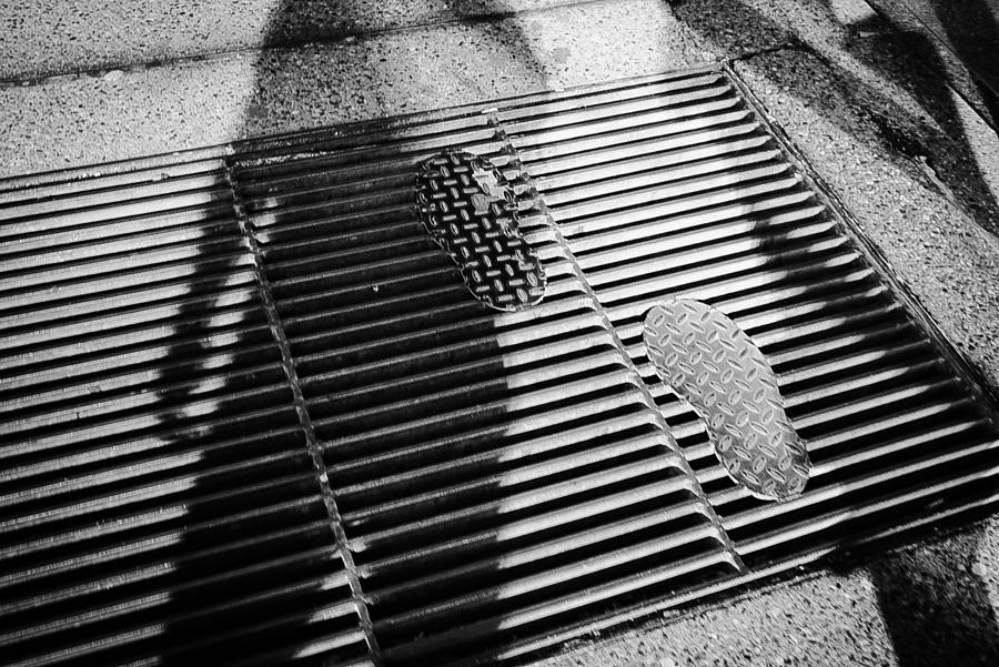 Footprints and Shadows Photograph by Desmond Raymond