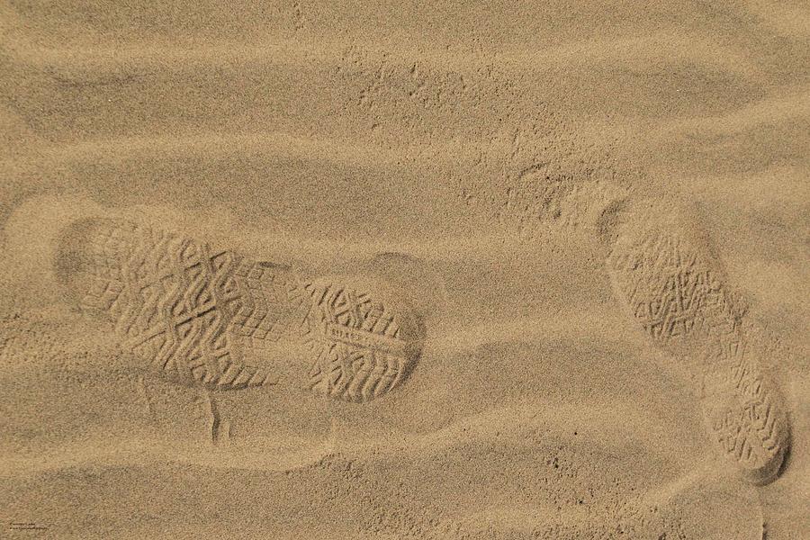 Footprints  Photograph by Hany J