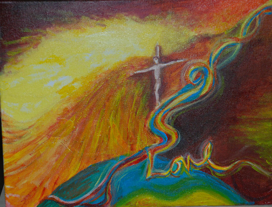 For God So Loved Painting By Sue Ann Rybarczyk