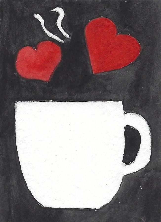 For the Love of Coffee Painting by Ali Baucom