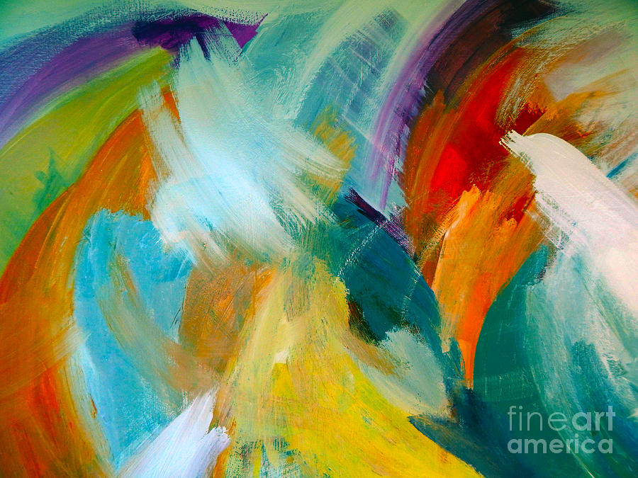 For The Love Of Color II Painting by Lisa Kaiser