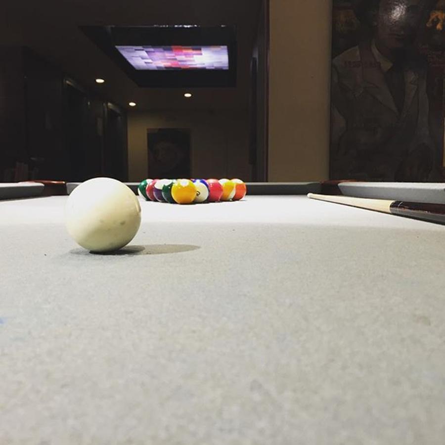 Pool Photograph - For The Love Of The Game.... #pool by Devin Workman