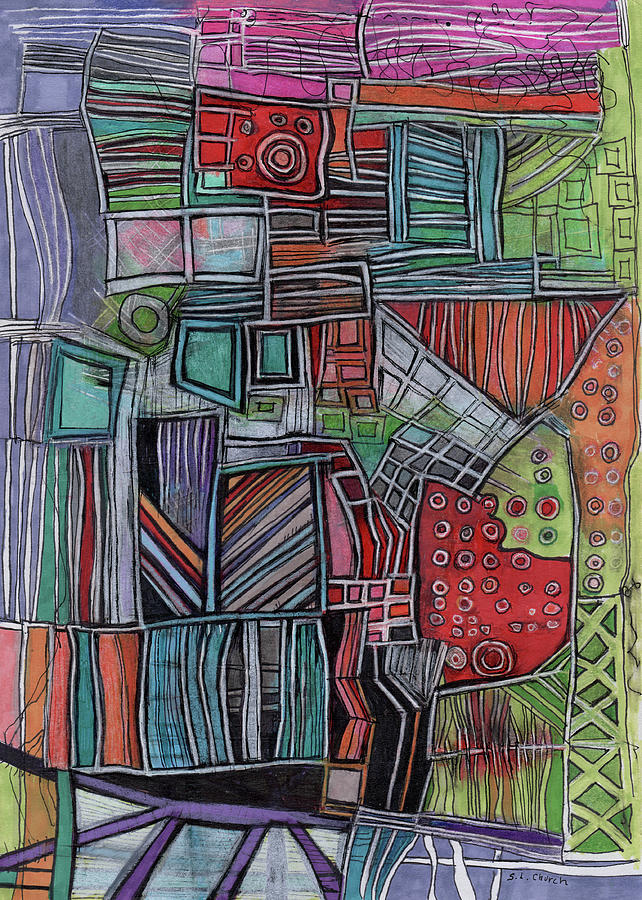 For Two Brothers Mixed Media by Sandra Church