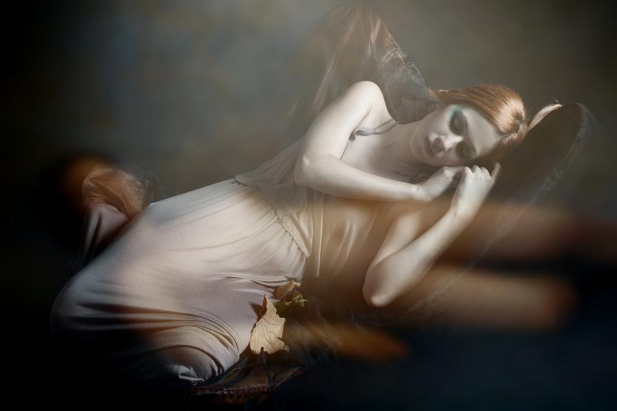 Portrait Photograph - Forbidden Dreams by Olga Mest