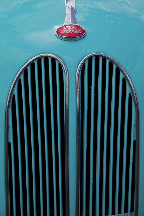 Ford Anglia Photograph by Roger Mullenhour