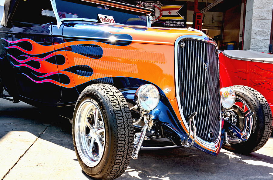 Ford Classic Hot Rod Car Photograph by Amy McDaniel