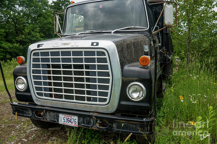 Ford Dump Truck Photograph by Alana Ranney