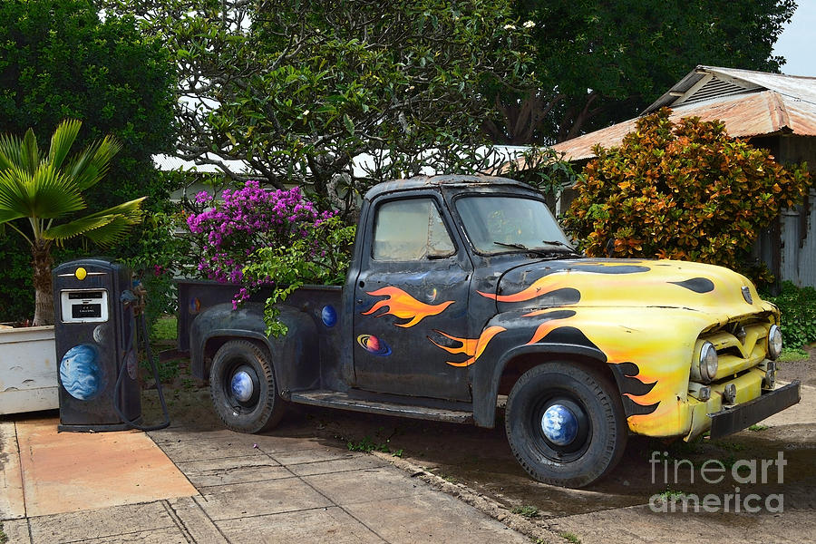 Ford F 100 Truck in Hawaii Photograph by Catherine Sherman