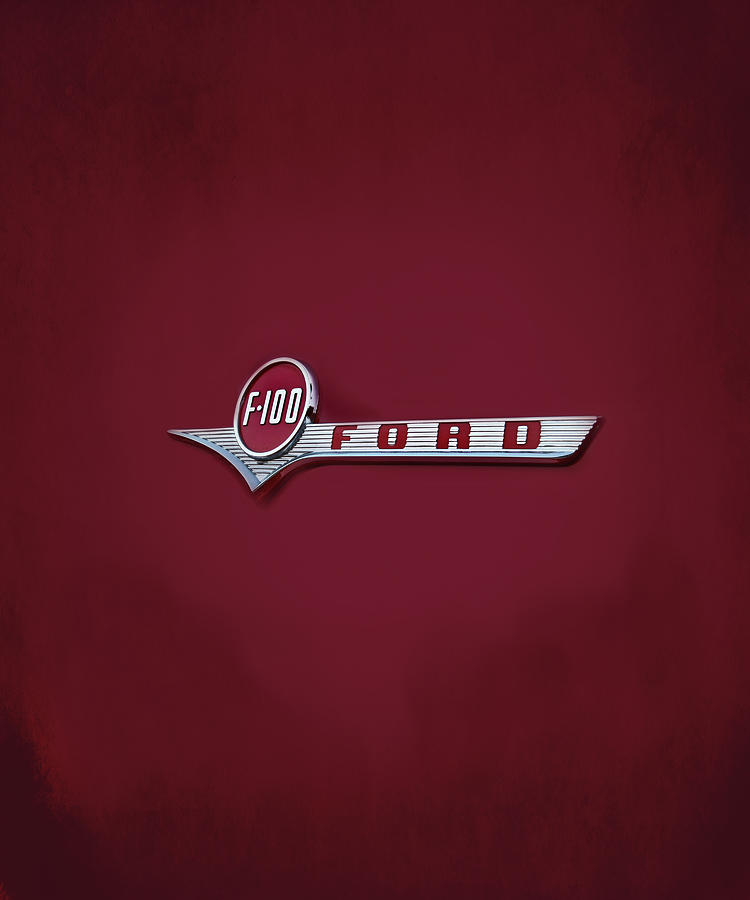 Car Photograph - Ford F100 by Mark Rogan