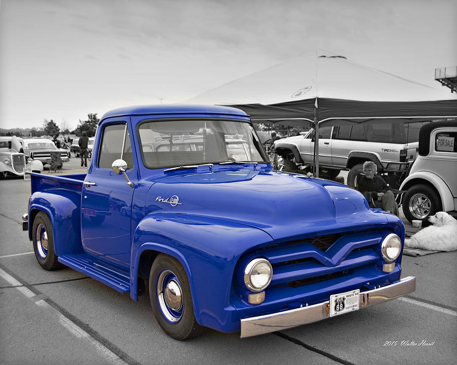 Ford F100 Pick up_A Photograph by Walter Herrit
