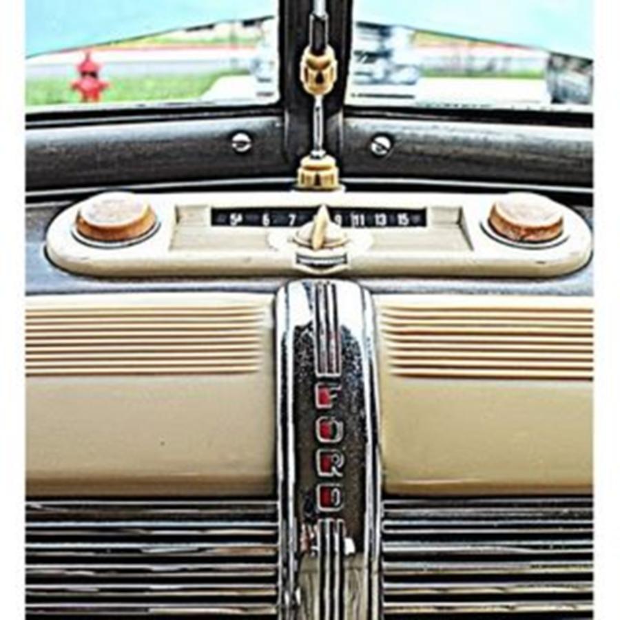 Cool Photograph - Ford Factory Radio #ford #factory by Paul Wesson