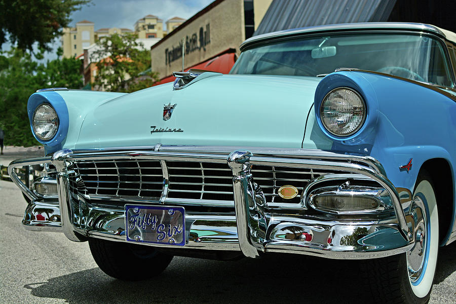 Ford Fairlane 1956 Photograph by Ben Prepelka