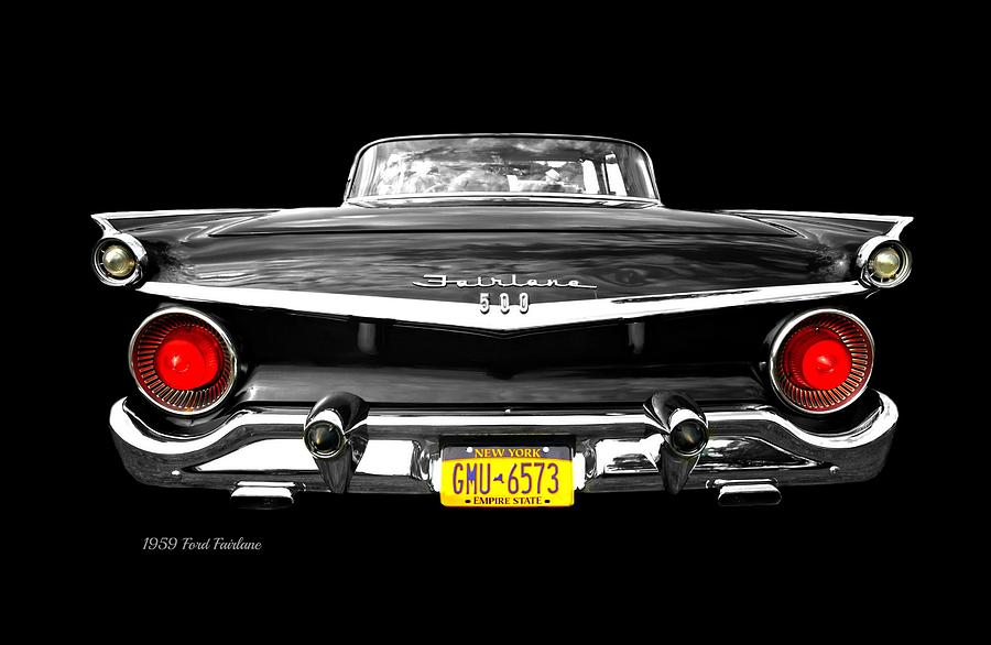 Ford Fairlane 500 Photograph by Diana Angstadt