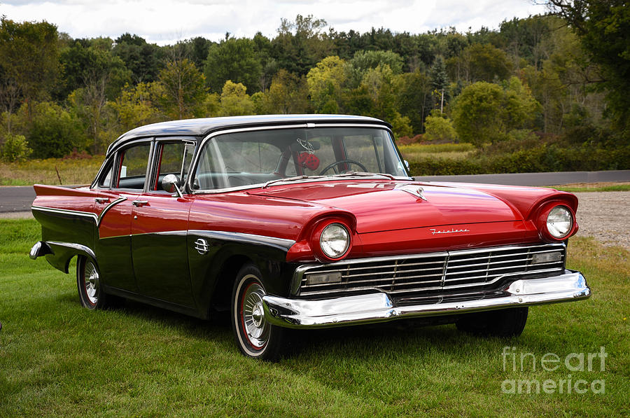 Ford Fairlane Photograph by Grace Grogan