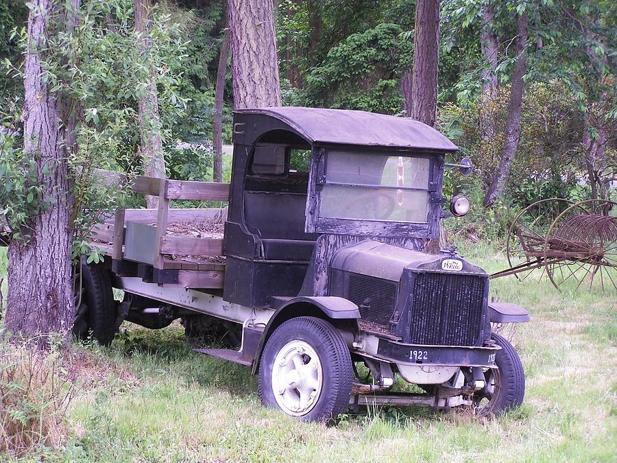 Ford Truck Photograph - Ford Flatbed by Gene Ritchhart
