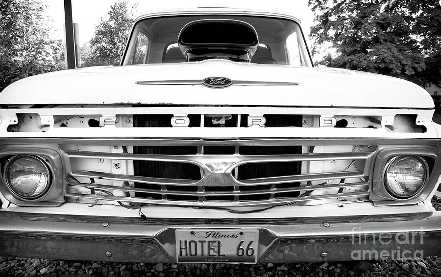 Ford Grill on Route 66 Photograph by John Rizzuto