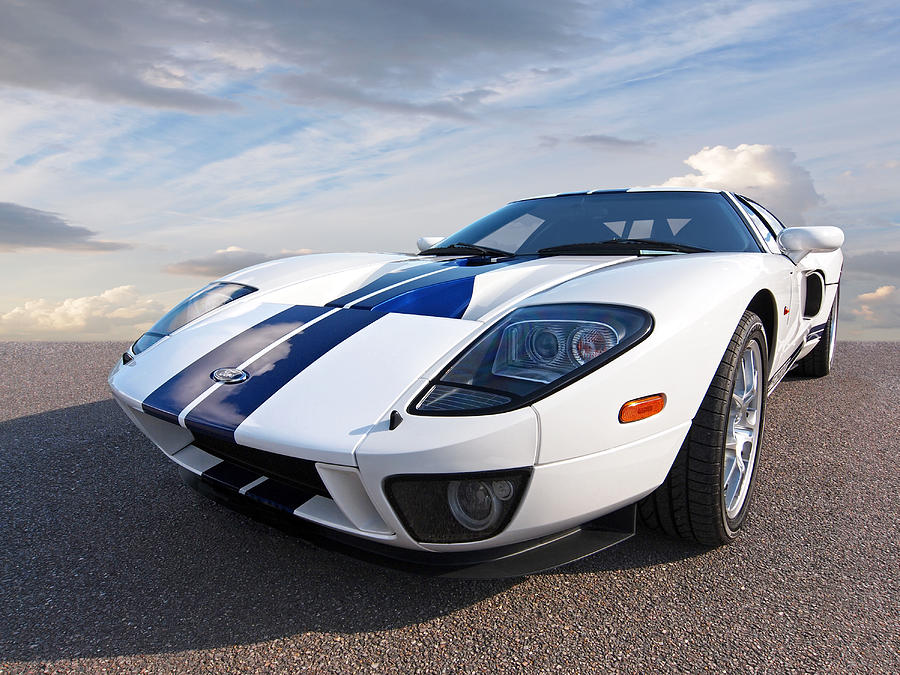 Ford Gt40 Photograph - Ford GT 2005 by Gill Billington
