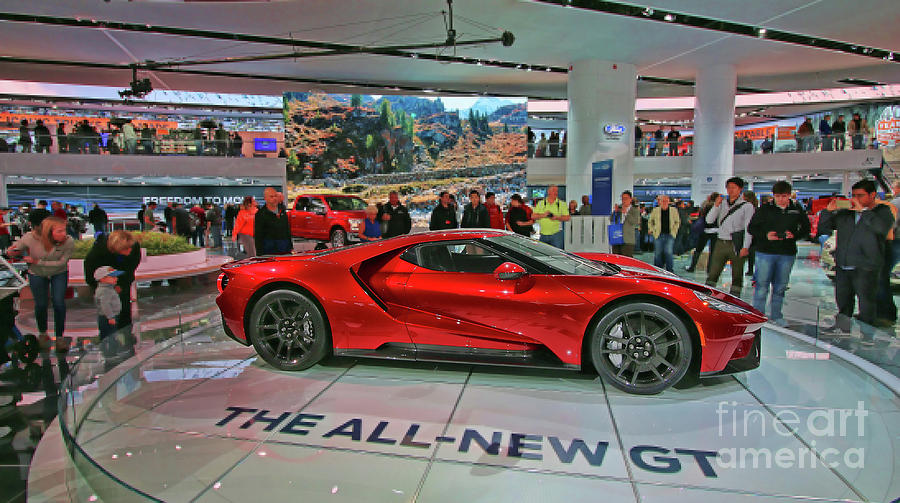 Ford GT  9785 Photograph by Jack Schultz