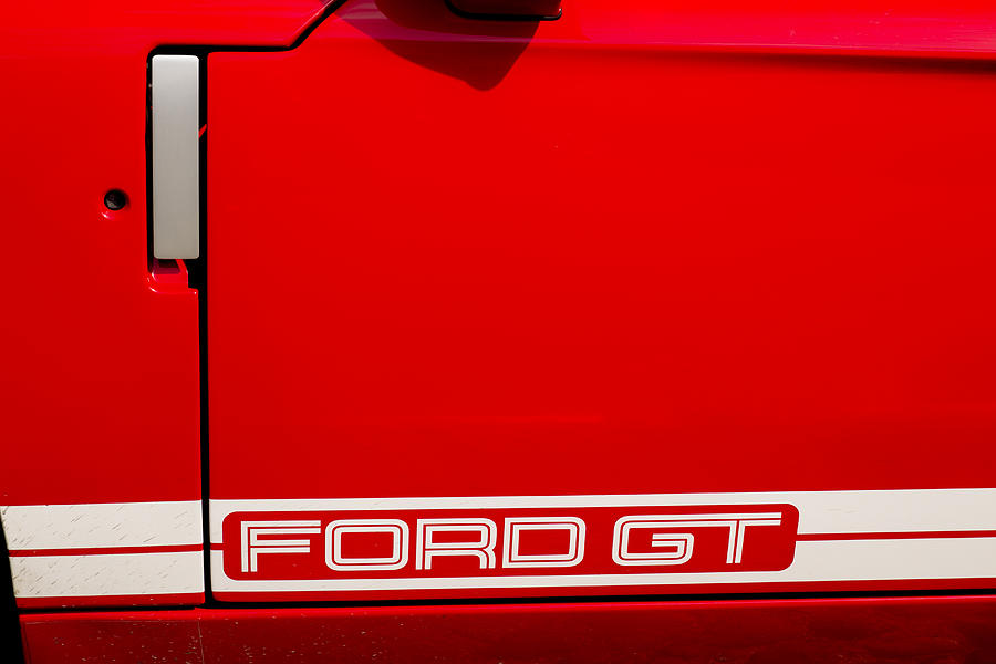 Ford GT Door Photograph by Georgia Clare
