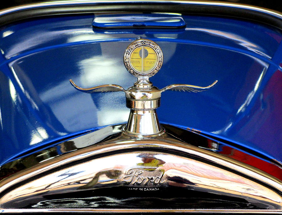 Ford Hood Ornament Photograph by Randall Weidner