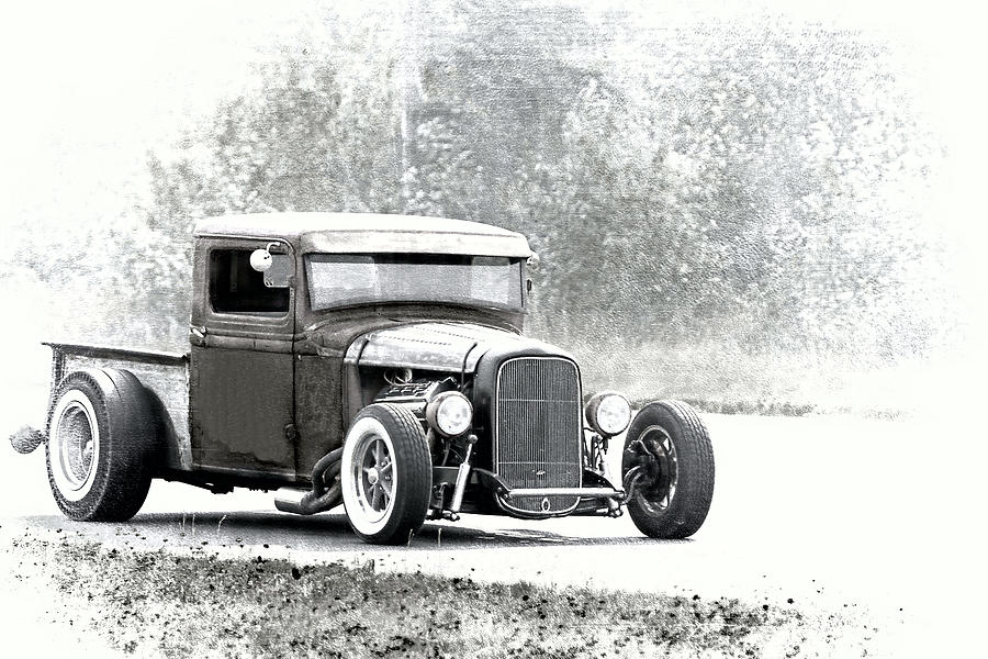 Ford Hot Rod Photograph by Athena Mckinzie