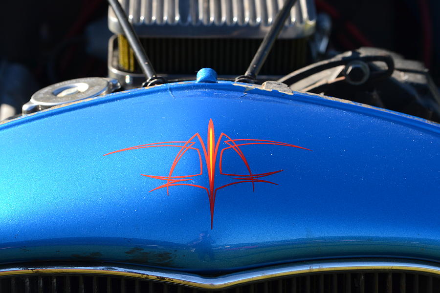 Ford Hotrod Pin Striping Photograph by Dean Ferreira